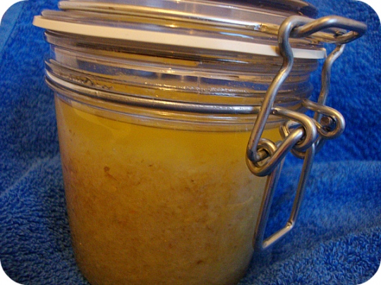 How To Make Ginger Scrub